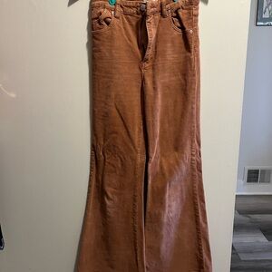 Women's Brown Flared Jeans